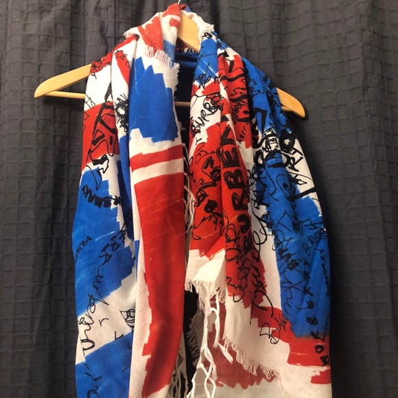 Burberry Union Jack scarf π¬π§